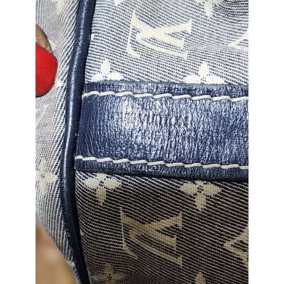 LOUIS VUITTON Encre Idylle Monogram Speedy 30 Bandouliere Satchel Bag Black/Grey - Picture 9 of 16